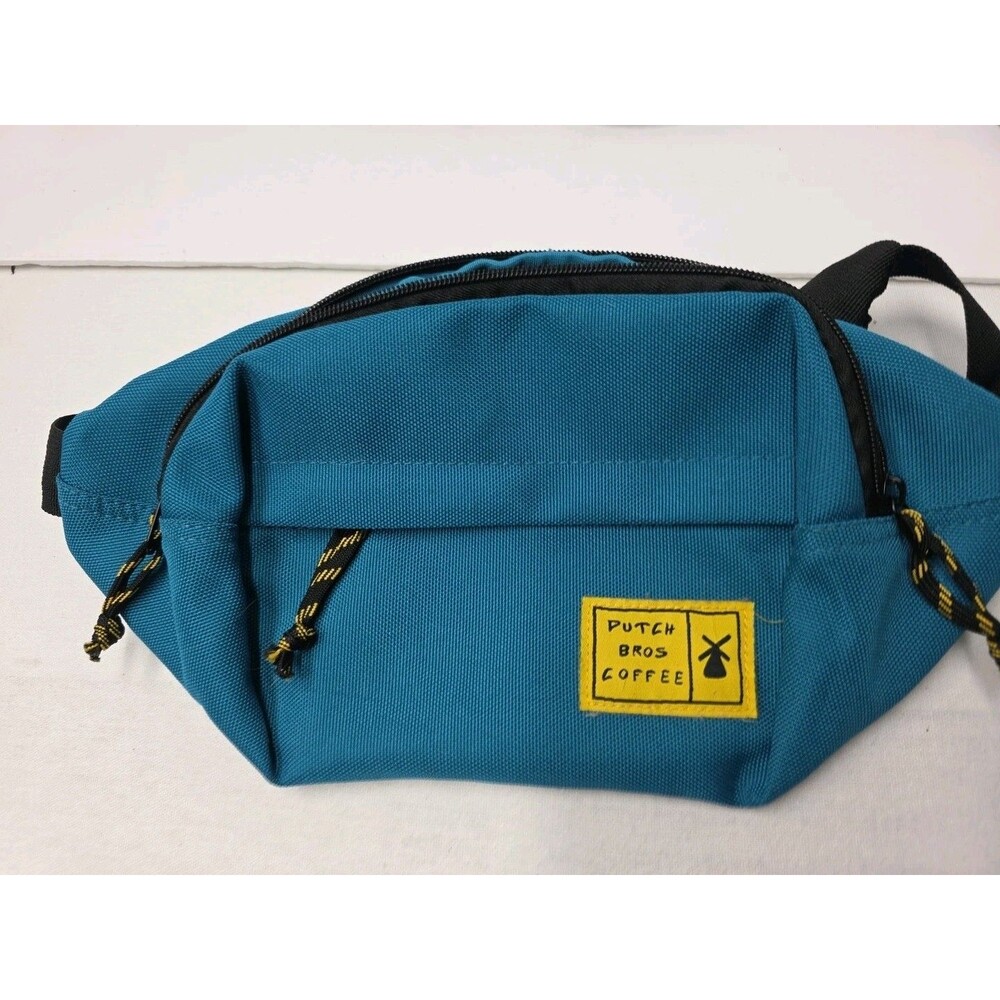 Dutch Bros Coffee Fanny Pack Belt Waist Bag Zipper Pockets Adjustable Merch